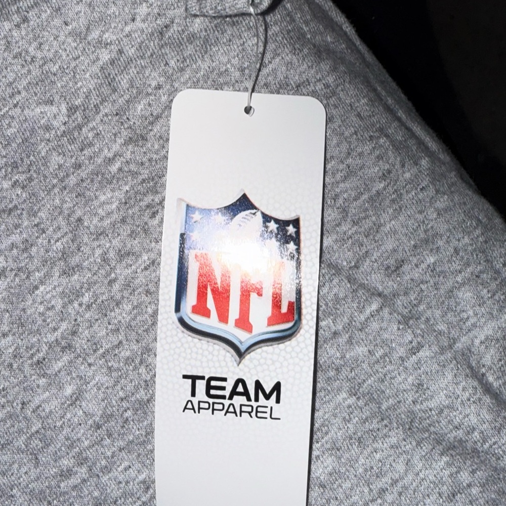 NFL Gray Team Apparel Shirt NEW - Picture 2 of 4